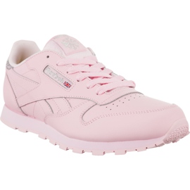 Reebok Cuero Clásico 898 rosado