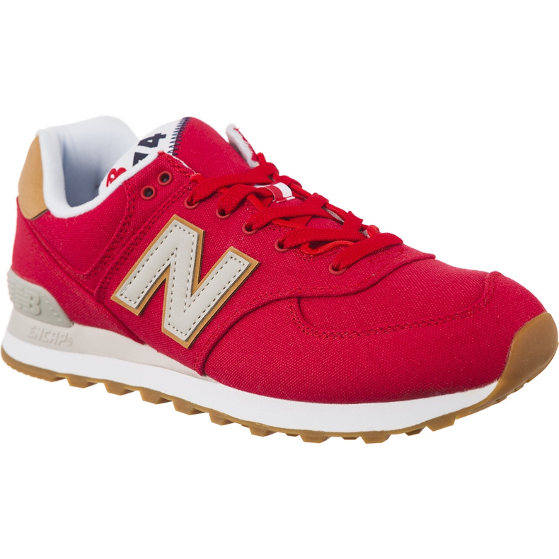 New Balance Ml574yla Team Red Con Overcast rojo