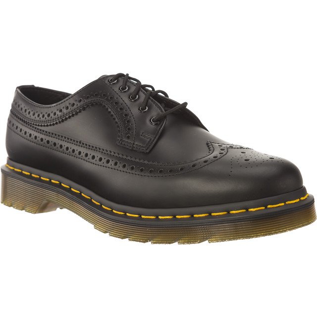 Dr. Martens 3989 Brogue negro liso