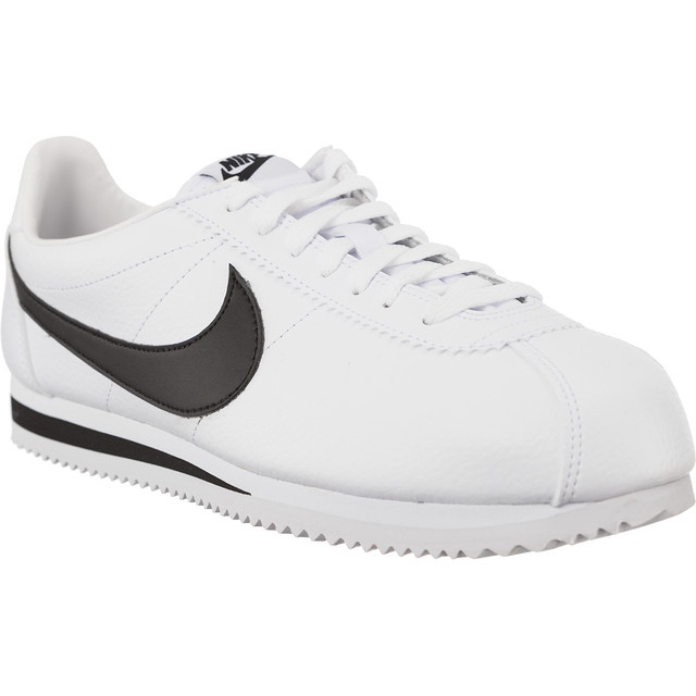 Nike Cuero Cortez Clásico 100 blanco