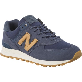 New Balance WL574CLI marrón azul marino
