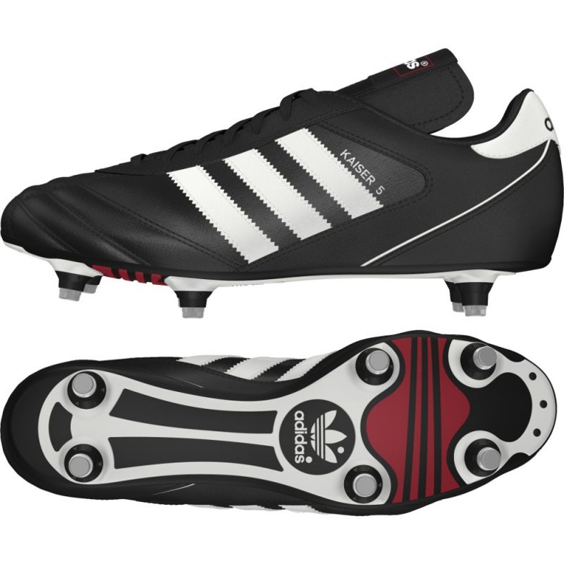 Las botas de fútbol adidas Kaiser 5 Liga Fg M negro Las botas de fútbol adidas Kaiser 5 Liga Fg M negro