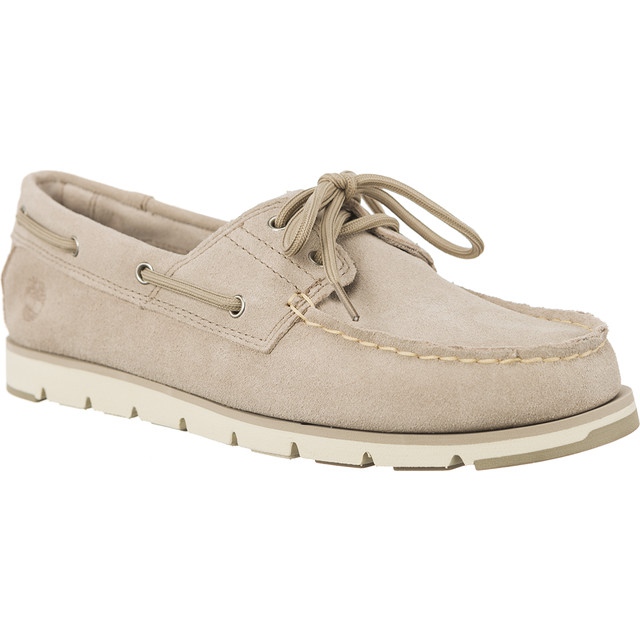Timberland Camden Falls Suede Boat Shoes Simply Taupe marrón
