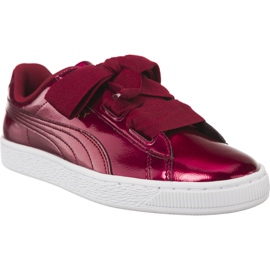 Puma Cesta Corazón Glam Jr. 702 rojo