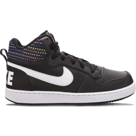 Nike Court Borough Mid Se Gs 005 Negro