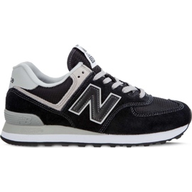 New Balance Wl574eb negro con blanco