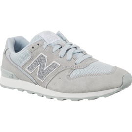 New Balance Wr996lcc azul claro de porcelana con blanco gris