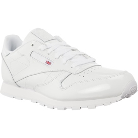 Reebok Patente de cuero clásico CN2063 blanco