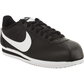 Nike Wmns Classic Cortez Leather 010 negro