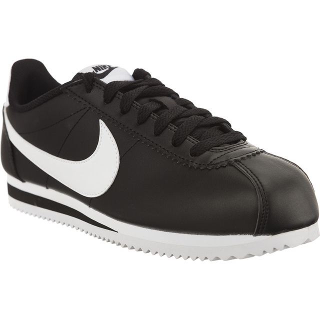 Nike Wmns Classic Cortez Leather 010 negro