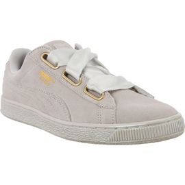 Puma Suede Heart Satin W 402 gris