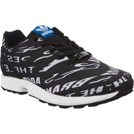 Adidas Zx Flux J 410 blanco negro