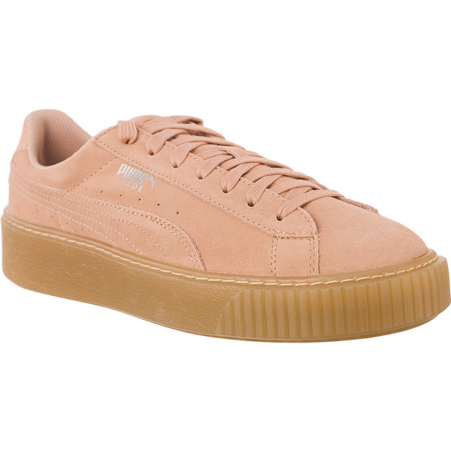 Puma Suede Platform Jewel Peach Beige Peach Beige