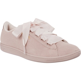 Puma Vikky Ribbon Satin Pearl Pearl violeta rosado