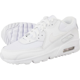 Nike Air Max 90 Malla Gs 100 blanco
