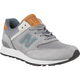 New Balance W576NBG "Hecho en el Reino Unido" marrón azul gris