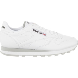 Reebok Cuero clásico 214 blanco