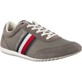 Material corporativo de Tommy Hilfiger gris