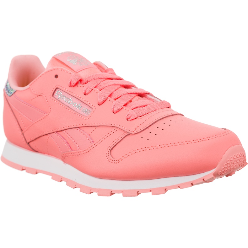 Reebok Pastel de cuero clásico 981 rosado