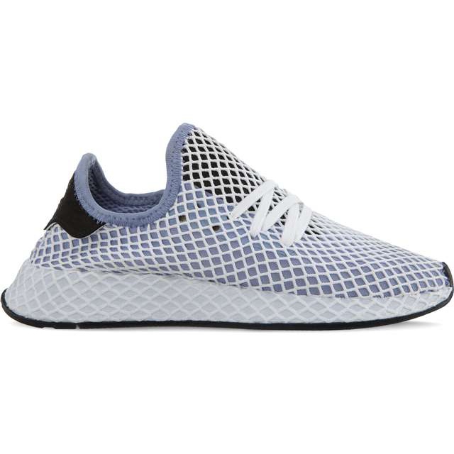 Adidas Deerupt Runner W Chalk Blue Chalk Blue Core Negro blanco multicolor