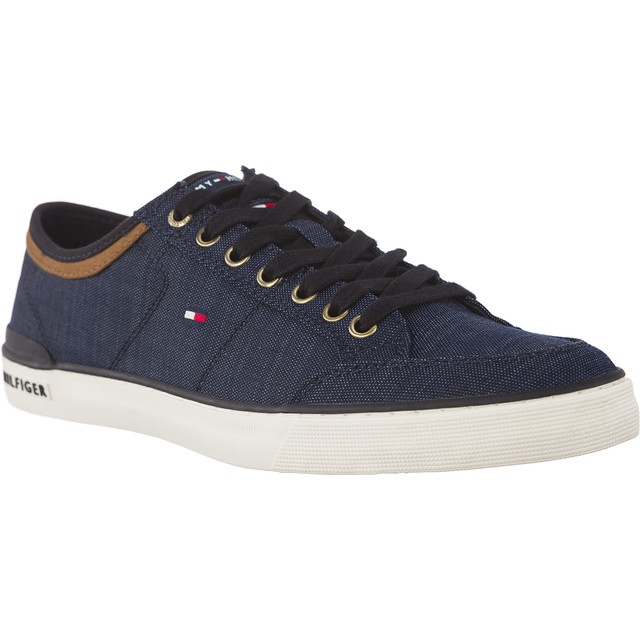 Tommy Hilfiger Core Material Mix Zapatillas de deporte azul azul marino