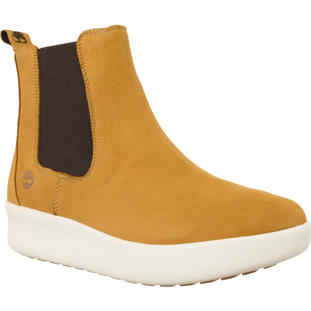 Timberland Berlin Park Dbl Gore Chelsea Spruce amarillo Nubuck naranja