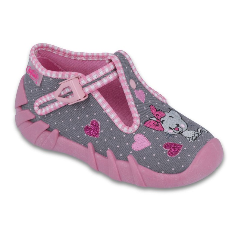 Zapatos befado niño 110P331 gris rosado