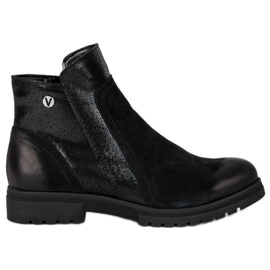 Cómodas botas VINCEZA de piel negro