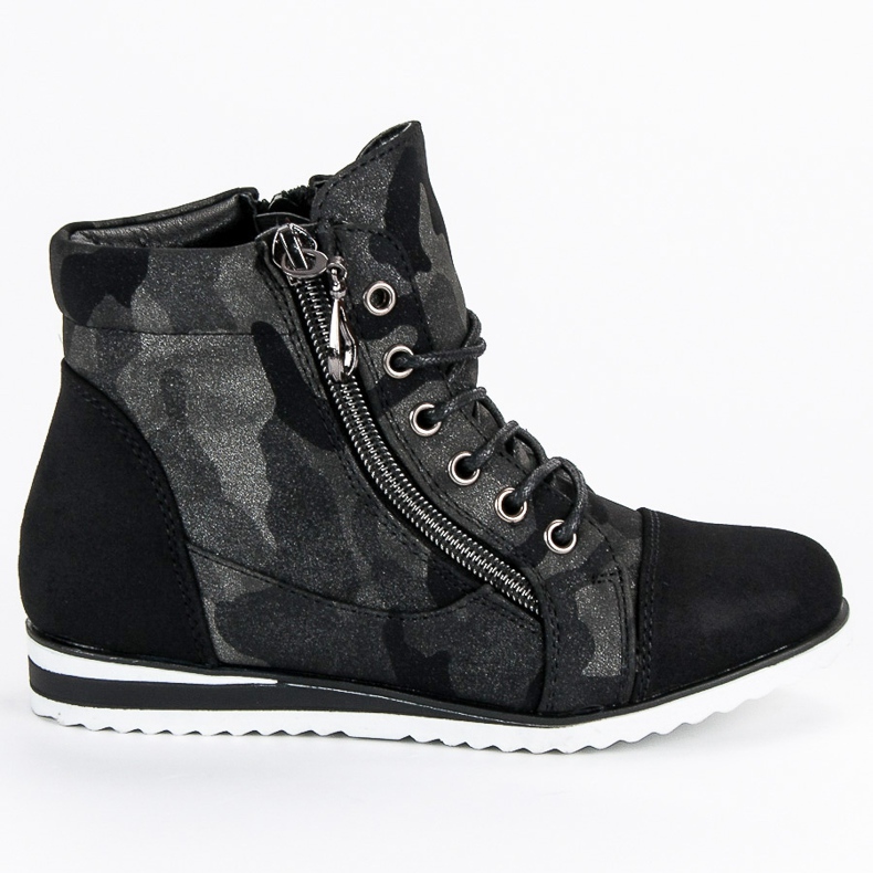 Vinceza Zapatillas Moro Aisladas negro