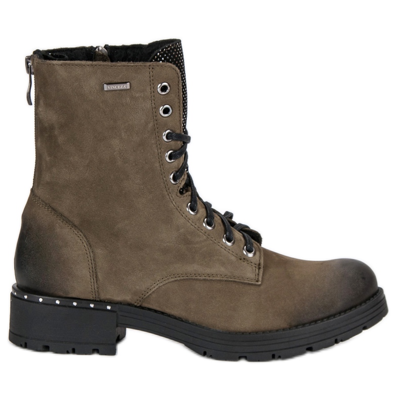 Botas con cordones VINCEZA verde