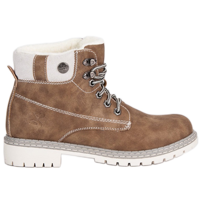 Filippo Botas marrones de piel de oveja marrón