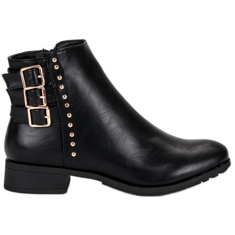 J. Star Botas de mujer de moda negro