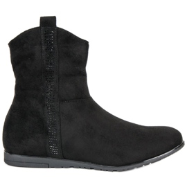 Botas de gamuza clásicas negro