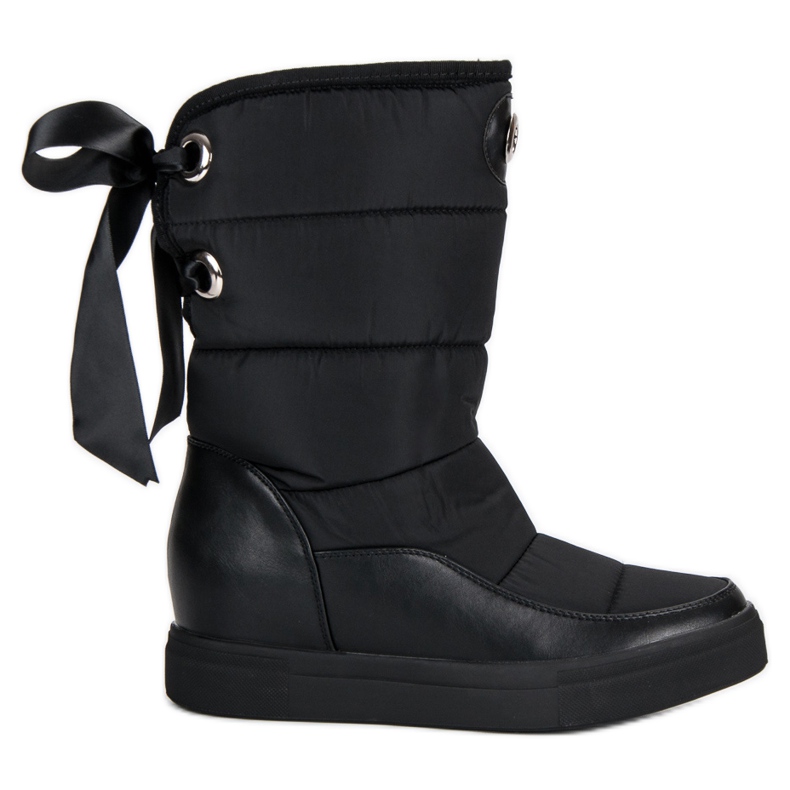 Seastar Botas de nieve negras de moda negro Seastar Botas de nieve negras de moda negro