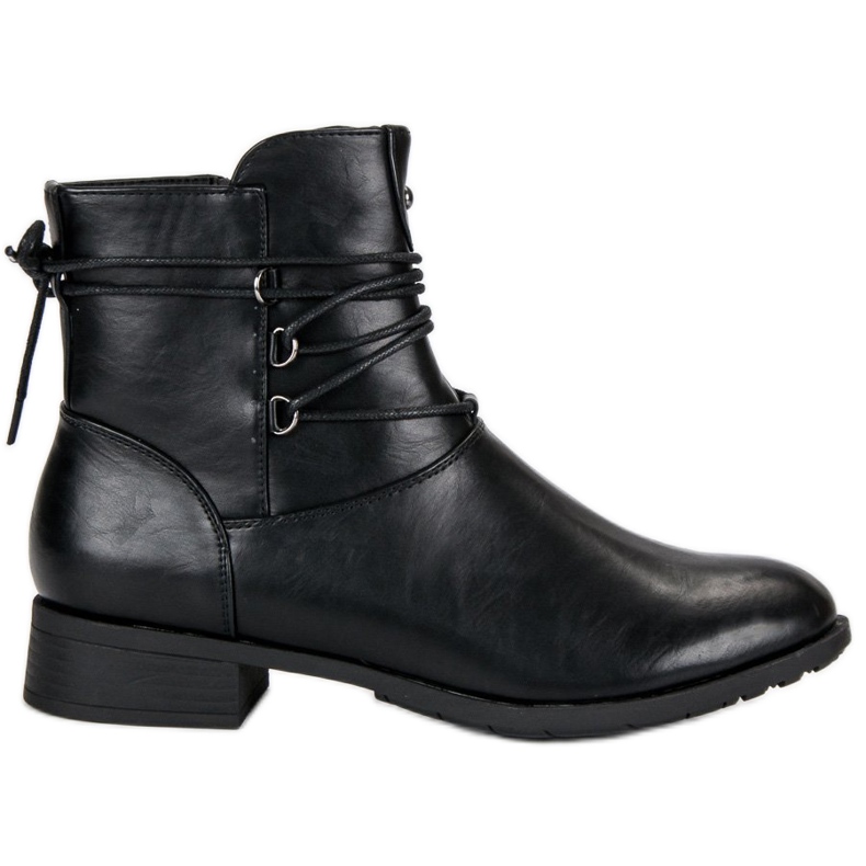 J. Star Botas de mujer con ribete negro