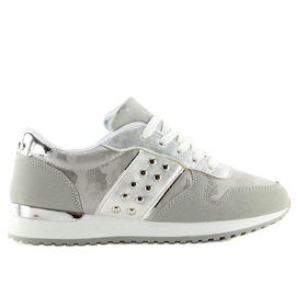 Deportivas grises camo grey 6234 Silver