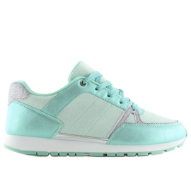 Deportivas menta K-322 Azul gris verde