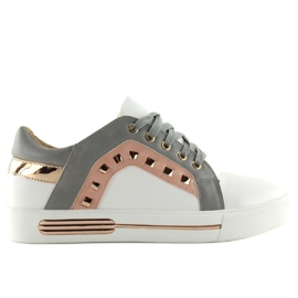 Deportivas Mujer BH-115 Gris blanco