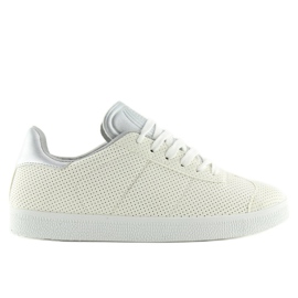 Zapatillas de mujer blancas BL131P White blanco