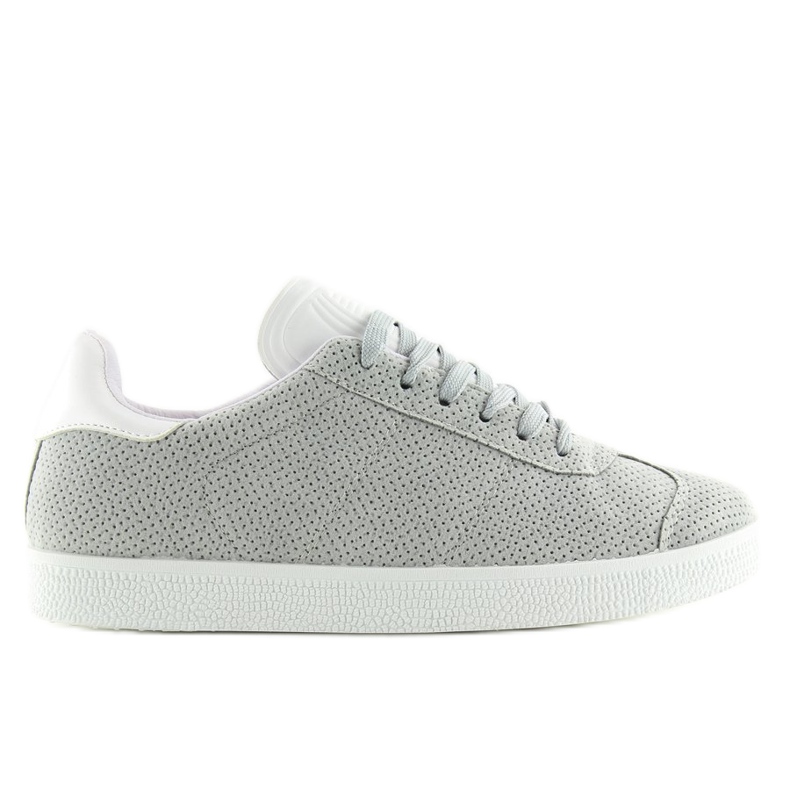Deportivas de mujer grises y blancas BL131P GRIS/BLANCO