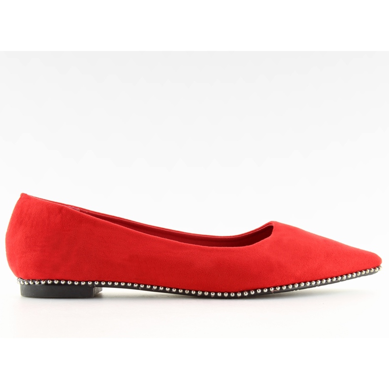 Bailarinas de mujer rojas YQ206 Rojo