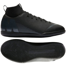 Nike Mercurial Superflyx 6 Club Jr negro
