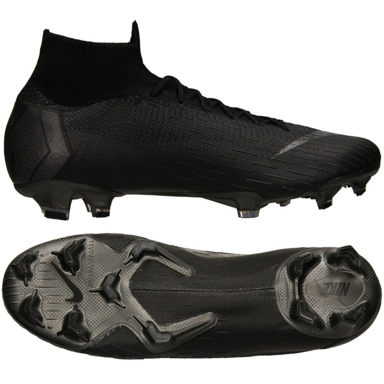 Zapatos de fútbol Nike Mercurial Superfly 6 Elite Fg M AH7365-001 negro negro