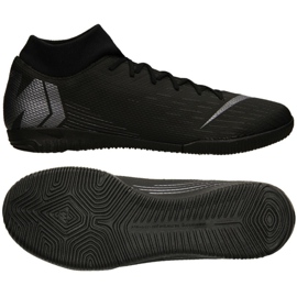 Zapatillas de interior Nike Mercurial Superflyx 6 Academy Ic M AH7369-001 negro negro