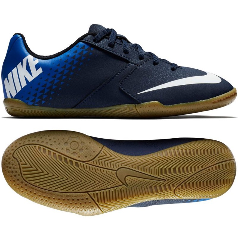 Zapatillas de interior Nike Bombax Ic M 826485-414 azul marino