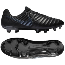 Nike Tiempo Legend 7 Elite Fg M AH7238-001 zapatos de fútbol negro negro Nike Tiempo Legend 7 Elite Fg M AH7238-001 zapatos de fútbol negro negro