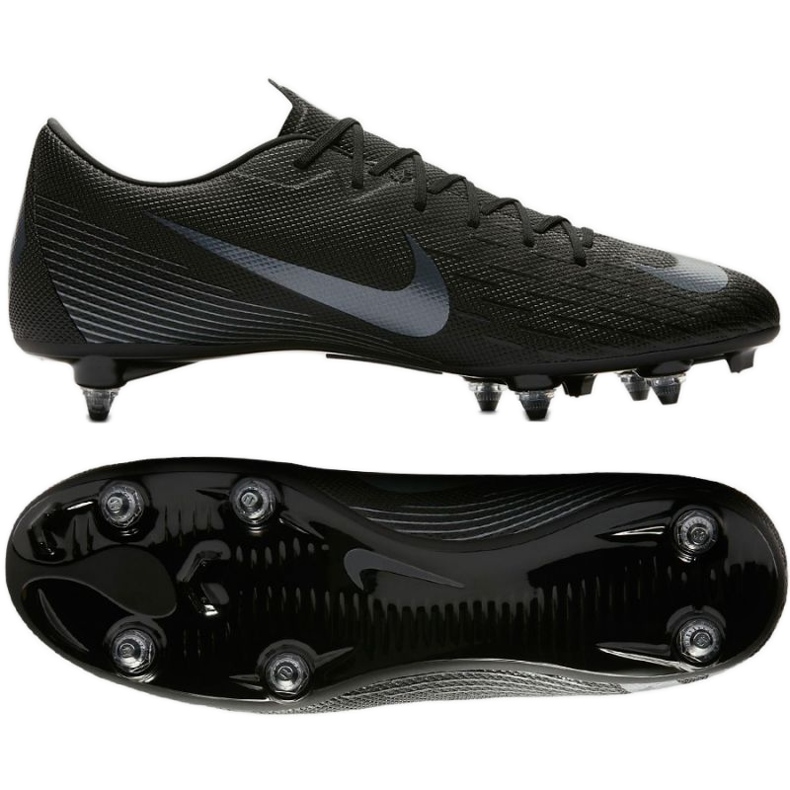 Nike Mercurial Vapor 12 Academy SG Pro M AH7376-001 zapatos de fútbol