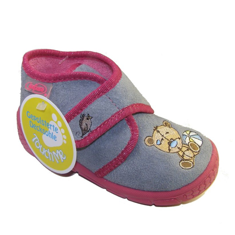 Zapatos befado niño 529P018 gris rosado