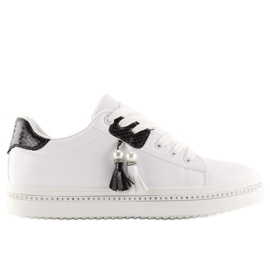 Deportivas mujer en blanco y negro 88038 BLANCO/NEGRO