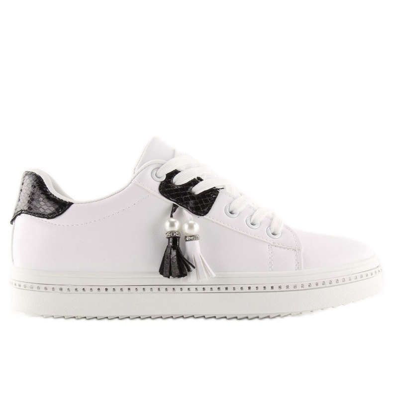 Deportivas mujer en blanco y negro 88038 BLANCO/NEGRO